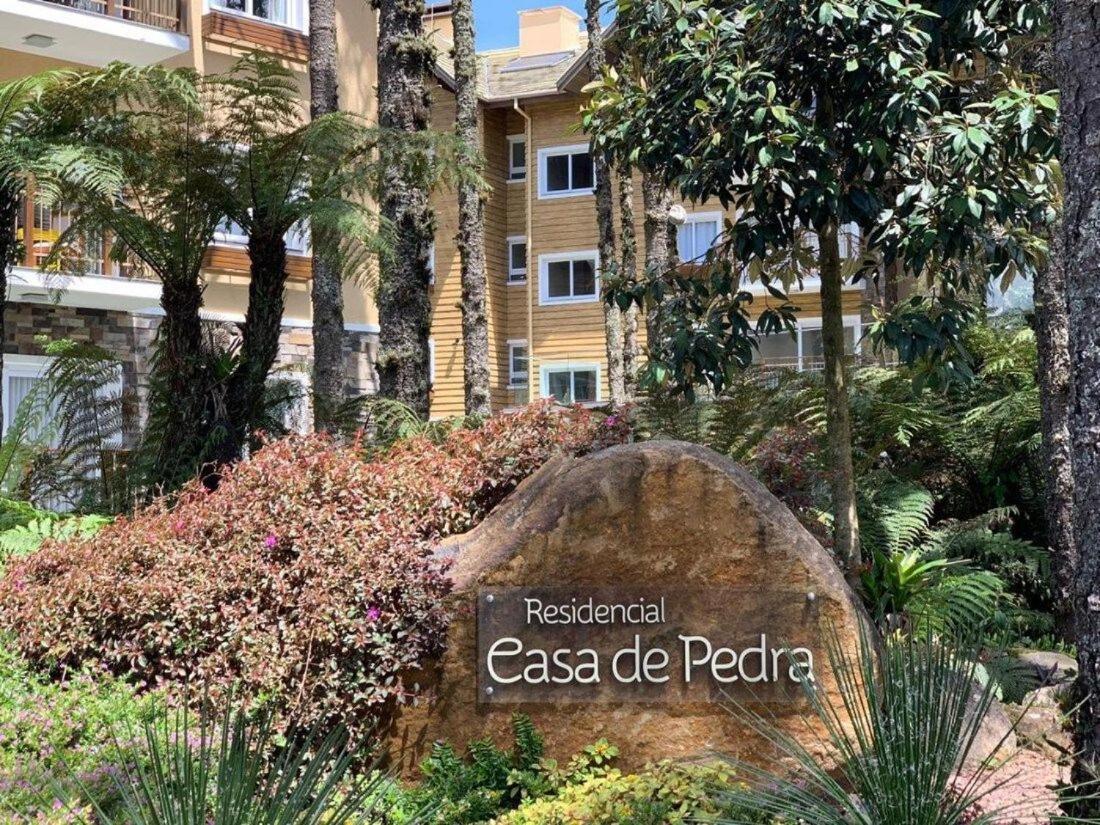 103/3 Apto Com Piscina Aquecida Gramado Eksteriør bilde